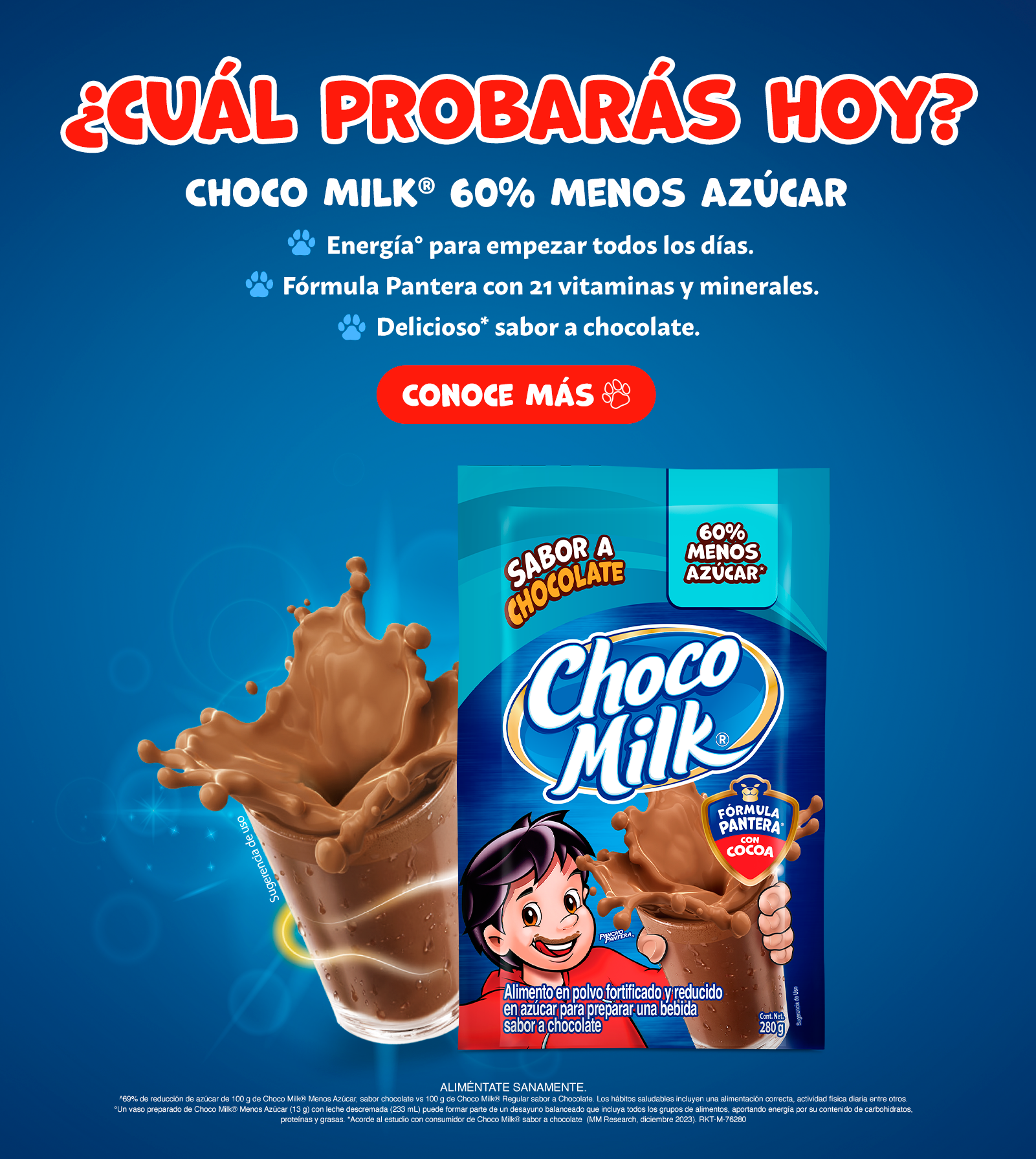 Choco Milk Menos Azucar